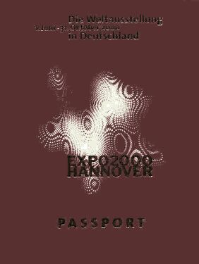 Passport aufschlagen