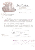 Seismos Contract mit Marland Oil Co Company of Texas in Dallas, 1924