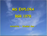 EXPLORA BGR Antarktis 1978