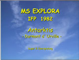 EXPLORA IFP Antarktis 1982