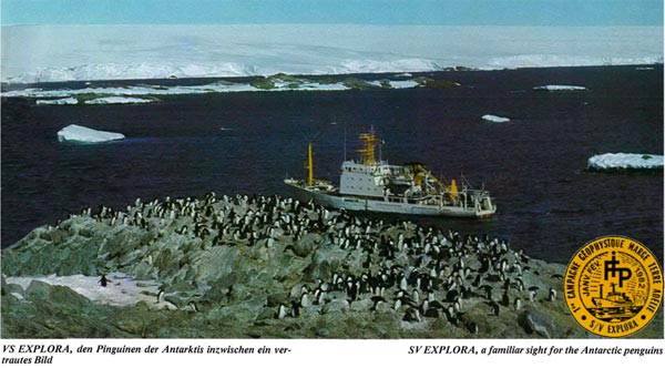VS EXPLORA in der Antarktis