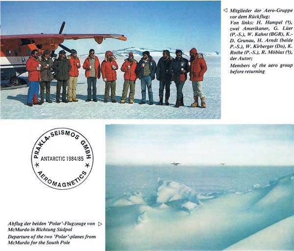 Antarktis, Aeromagnetik über dem Nord-Viktoria-Land