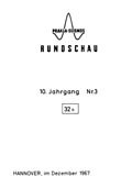 Prakla-Seismos Rundschau 1967 / 32B